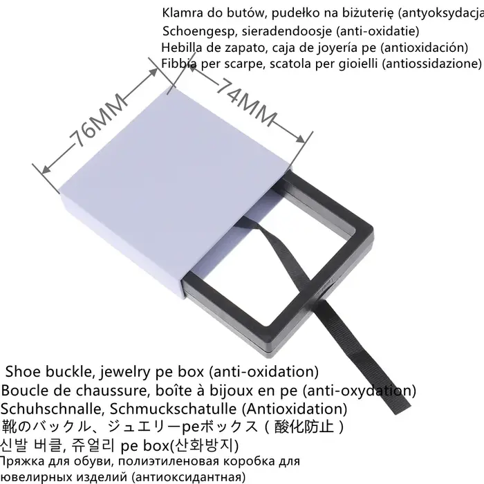 Lacet Lumineux en Diamant pour Cadeau, Moule Privé, AF1, Accessoires en Métal, Serrure à Dentelle, B