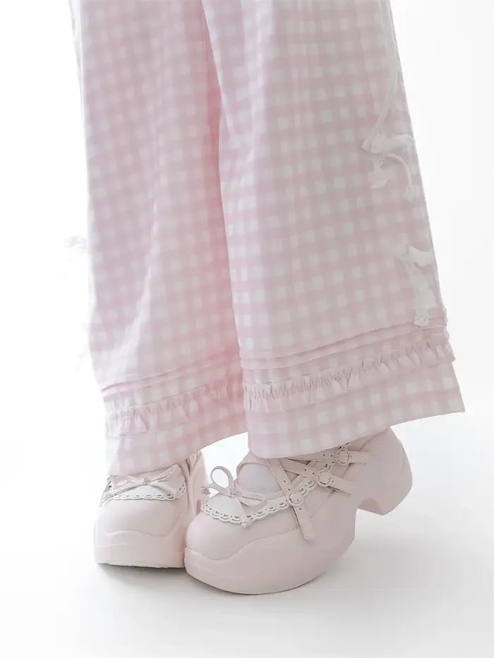 Été Leilei Gururu Original doux fille chaussures à semelles épaisses