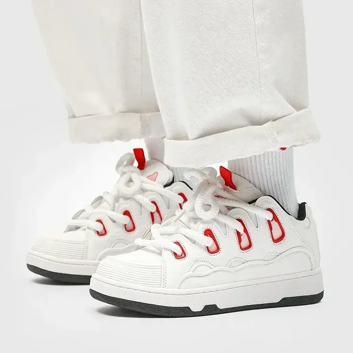 Chaussures pour hommes à la mode, sports de plein air nouvelles chaussures décontractées respirantes à semelles épaisses, chaussures de course antidérapantes et confortables, chaussures de tennis