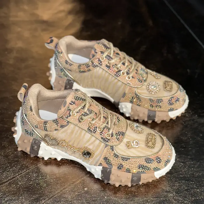 Chaussures Dad Shoes pour femmes, respirantes, sportives, décontractées, à semelle épaisse, conforta
