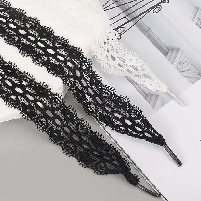 1 paire 100CM/120CM/140CM longueur toile Sneaker extérieur chaussure lacet plat dentelle fantaisie lacets