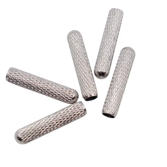 Tête de Remplacement pour Lacets Lumineux, Aglets de Balles Plaqués Argent, Accessoires de Chaussure