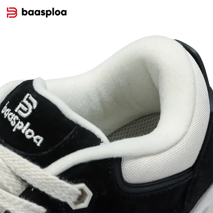 Baasploa femmes chaussures de marche nouveau confort en cuir espadrilles décontractées femme nouvelle mode