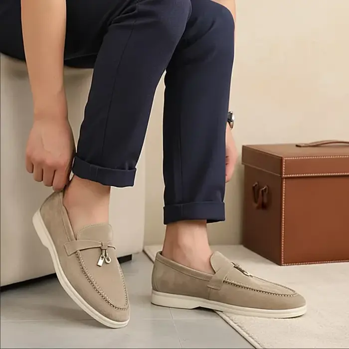 Chaussures Vintage décontractées à la mode, mocassins à talons plats pour femmes, chaussures plates 