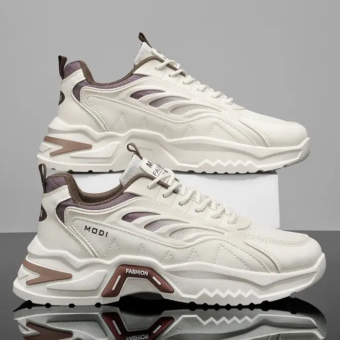 Nouvelle vente chaude hommes chaussures plate-forme baskets