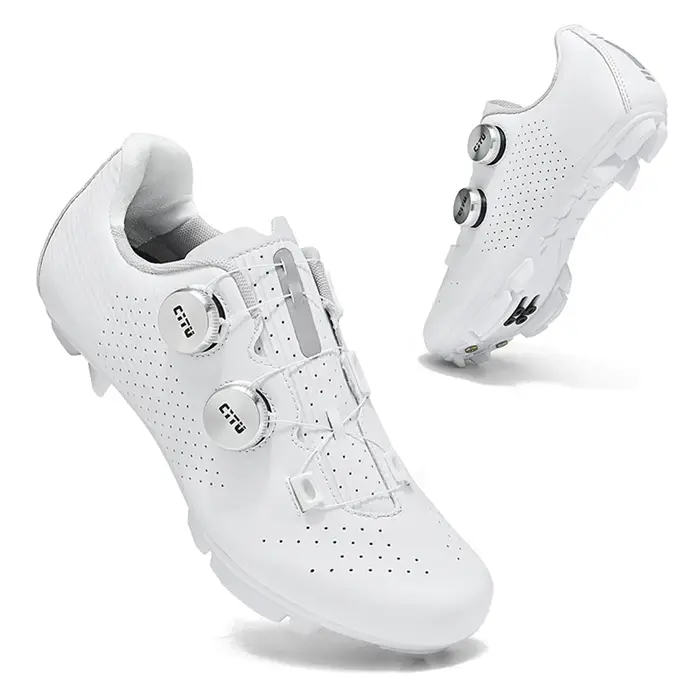 Baskets de cyclisme crampons chaussures homme pédale plate vtt chaussure de vélo vitesse