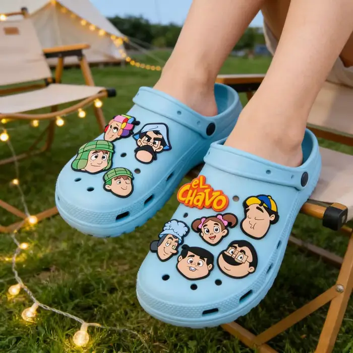 Breloques de chaussures en PVC