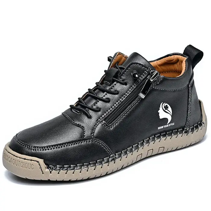 Chaussures plates pour femmes faites à la main