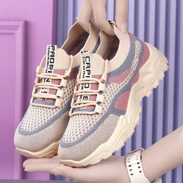 Baskets épaisses 2025 chaussures décontractées pour femmes printemps et automne