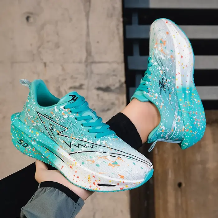 Chaussures de course légères en carbone pour hommes