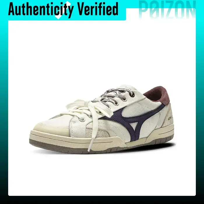 Chaussures de skateboard basses Mizuno CT CLUB unisexe beige clair jaune D1GH261010