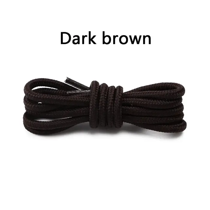 Lacets ronds classiques en Polyester Durable pour baskets