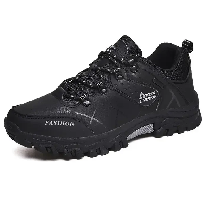Baskets en cuir respirantes pour hommes