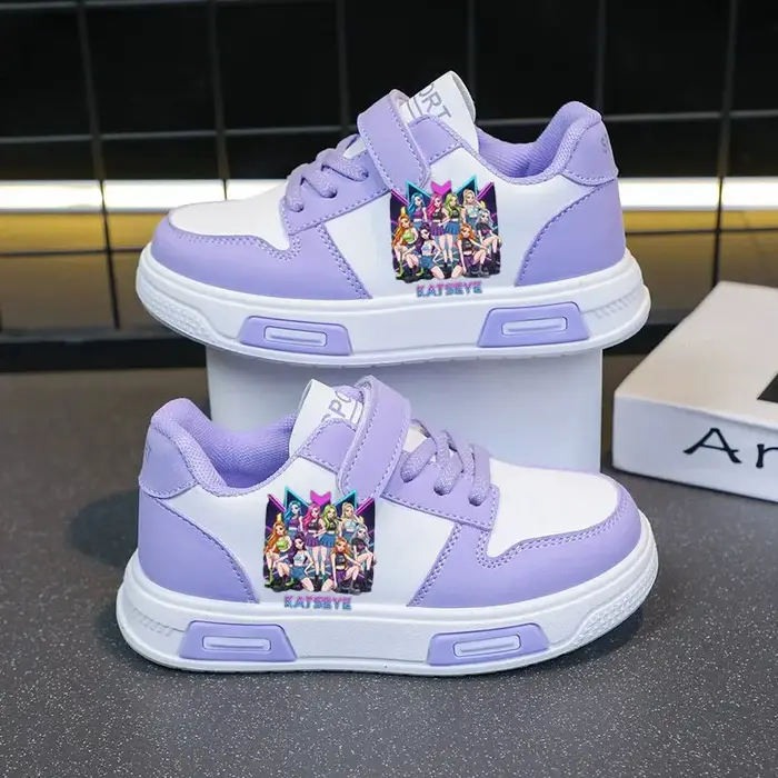 Chaussures de basket Katsey, baskets de tennis mignonnes, chaussures blanches, baskets décontractées