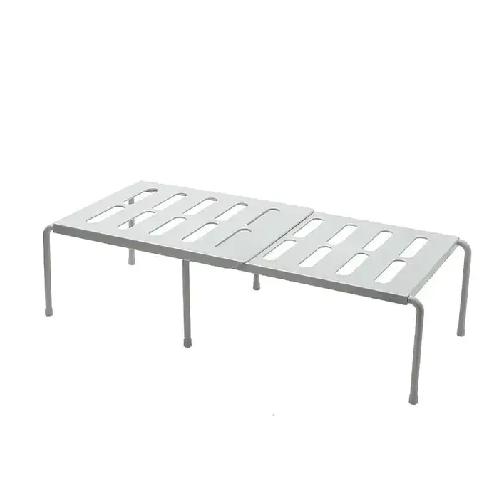 Cintre à Chaussures Extensible en ABS T1, Étagère de Rangement Télescopique pour Gain de Place, Armo