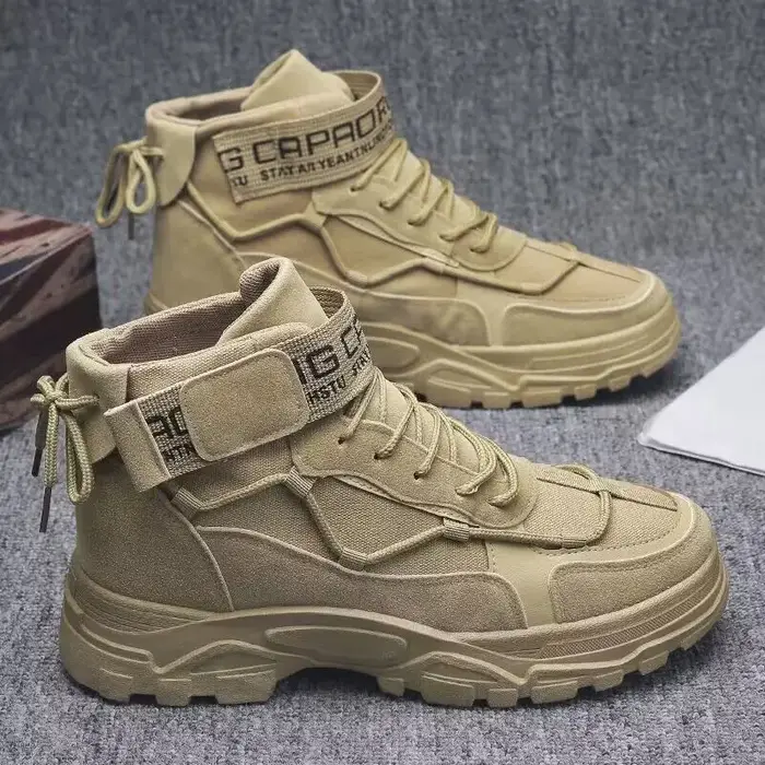 Chaussures de sport anti-ald résistantes à l'usure pour hommes, polyvalentes, décontractées, étudiants, extérieur, style campus, printemps, automne, nouveau, 2024
