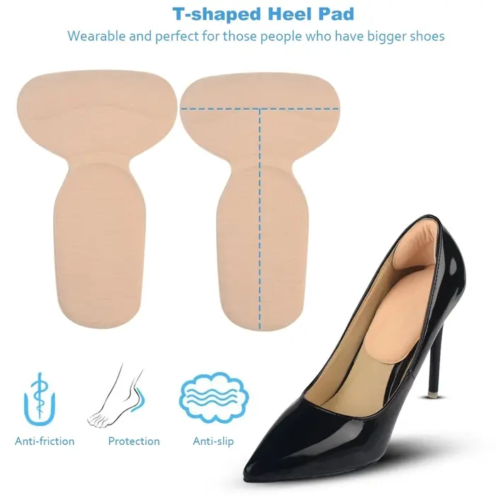 Semelles intérieures à talons hauts pour femmes, autocollants, doublure de talon arrière pour les gr