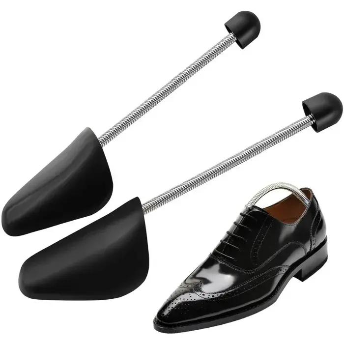 1 paire pratique en plastique longueur réglable Durable noir femmes hommes 2 voies chaussures civière arbre Shaper