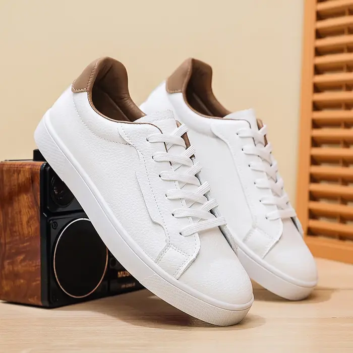 Chaussures de Skateboard en cuir pour hommes