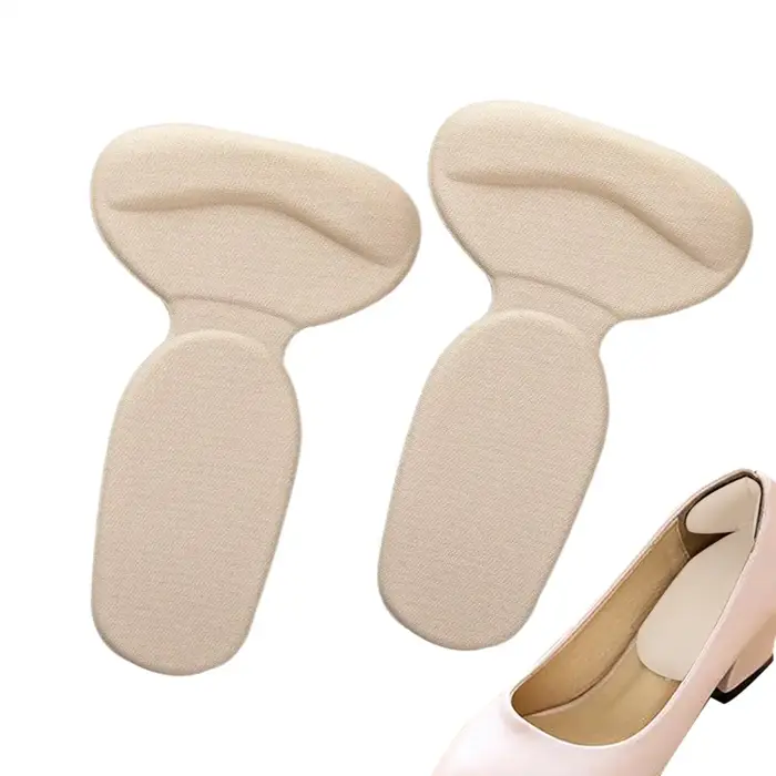 Protège-talons pour chaussures (2 pièces) – Coussinets souples auto-adhésifs absorbant les chocs pour bottes et