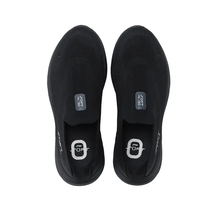 NING hommes SOFT GO 2 tricot sans lacet chaussures de marche décontractées coussin confort maille Stable Jogging