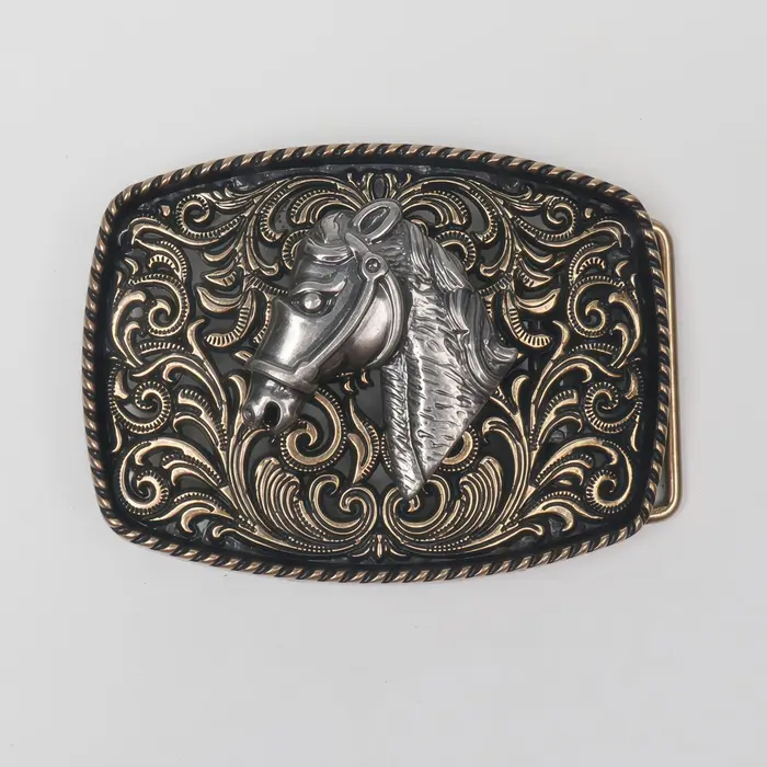 1 Boucle de ceinture de style occidental