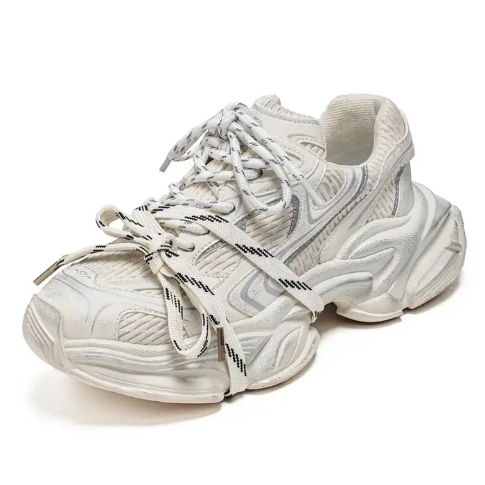 Chaussures de sport respirantes en maille pour hommes
