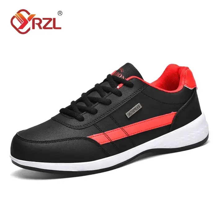 YRZL hommes chaussures sport baskets chaussures antidérapant léger à lacets loisirs chaussure chauss