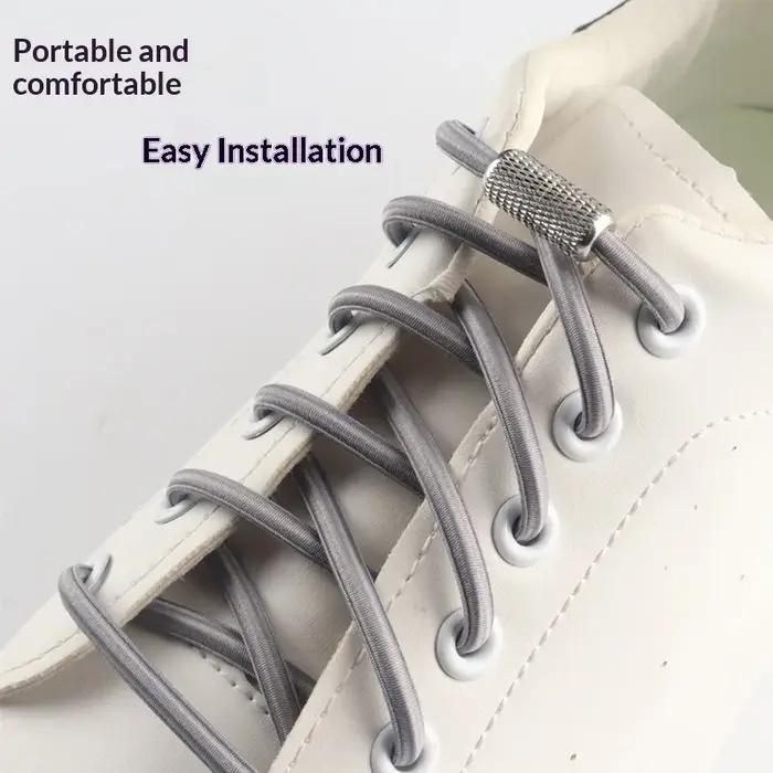 Nouveaux lacets élastiques pour baskets