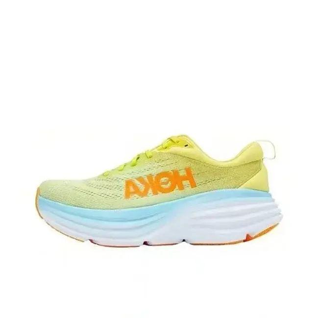 Chaussures de course Hoka Fashion New Bondi 8 2026 pour hommes et femmes, légères, amortissantes, respirantes, pour marathon et entraînement sur route.