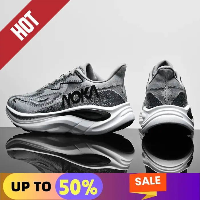 Baskets Marathon chaussures de sport pour hommes amorti plat résistant à l'usure baskets maille respirant plate-forme chaussures de course souples pour homme