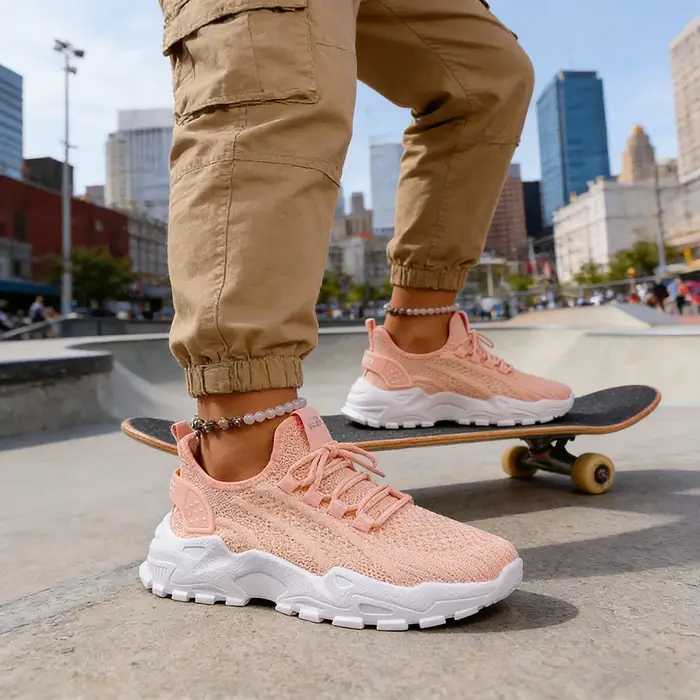 Nouvelles baskets à enfiler pour femmes