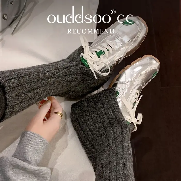 Ods chaussures femmes baskets été 2025 Tennis femme nouveau entraîneur décontracté rétro loisirs en cuir véritable