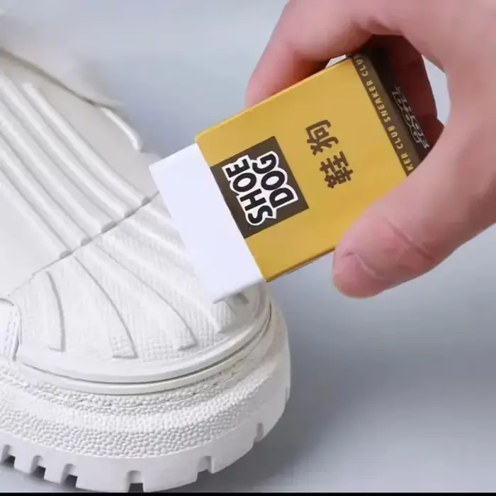 Gomme Nettoyante Instantanée Sans Eau pour Chaussures – Éliminateur de Taches pour Baskets Blanches
