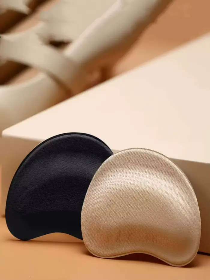 2 paires de coussinets en éponge absorbant la transpiration pour l'avant-pied