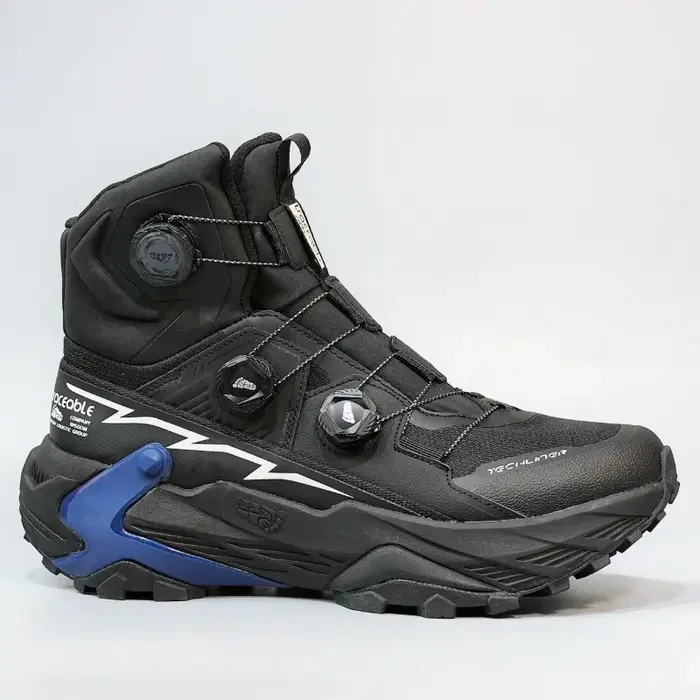 Bottes de montagne mi-montantes de marque originale, à laçage rapide, pour la randonnée en extérieur, unisexe, printemps/automne, chaussures de trekking