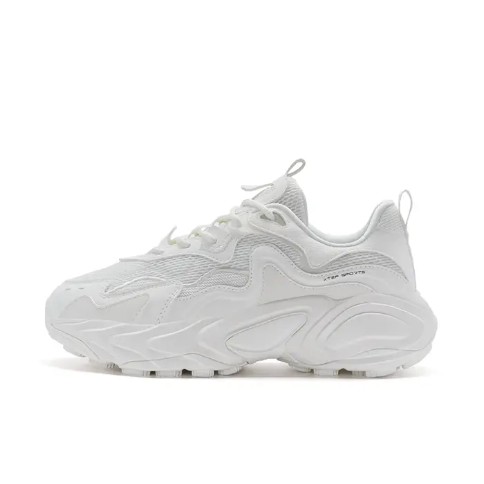 Xtep chaussures décontractées pour femmes chaussures de sport de mode d'été semelle épaisse chaussur