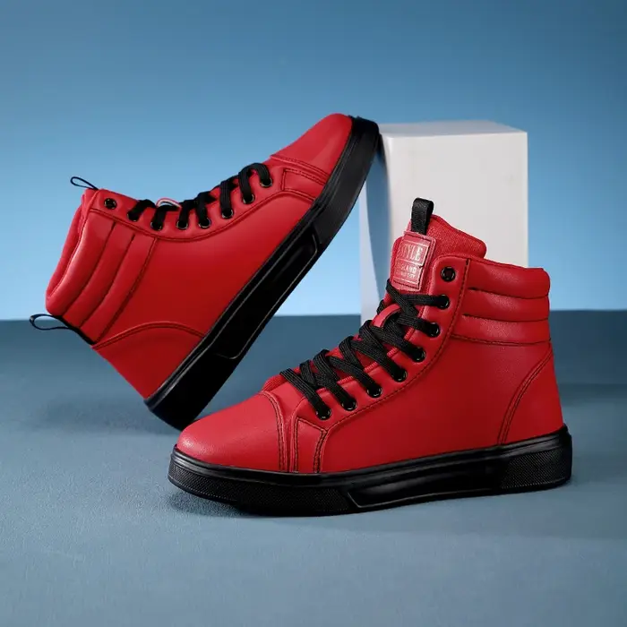 Chaussures de skateboard montantes pour hommes et femmes