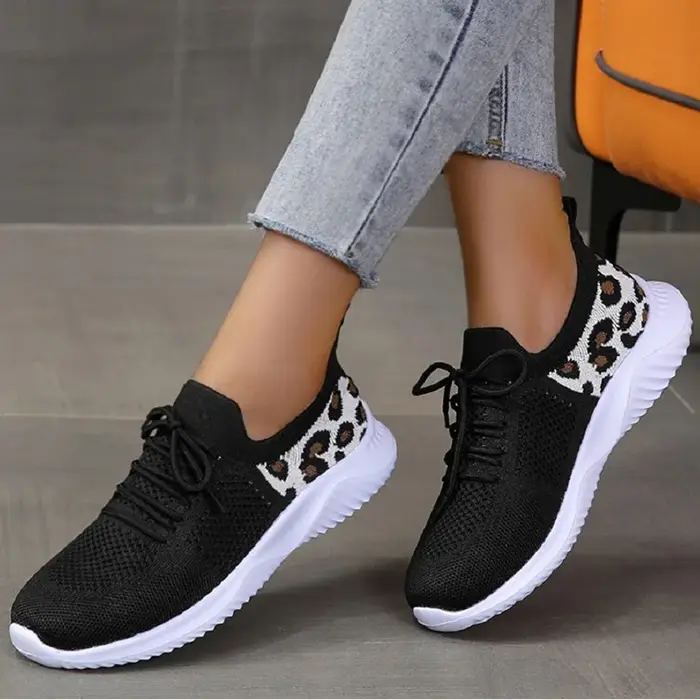 Baskets femme mélange couleur chaussures De sport