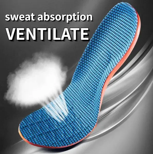Semelles intérieures de Sport pour chaussures, semelles orthopédiques, Absorption des chocs, déodorant, coussin respirant, semelles de course pour pieds, hommes et femmes