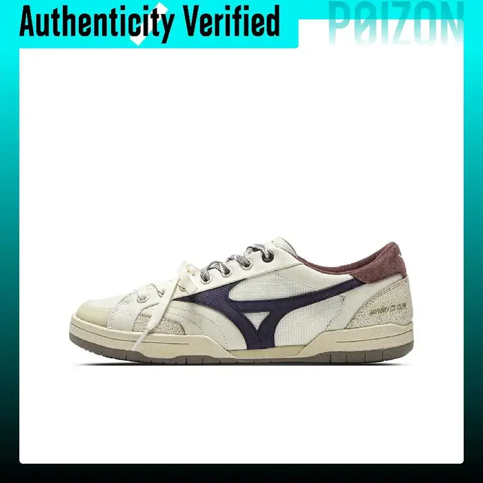 Chaussures de skateboard basses Mizuno CT CLUB unisexe beige clair jaune D1GH261010