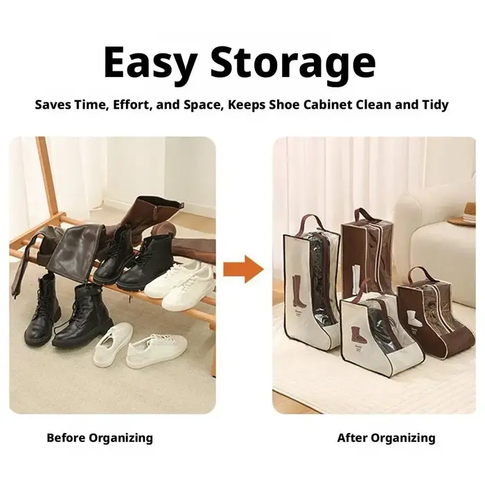 Sac de rangement imperméable pour chaussures