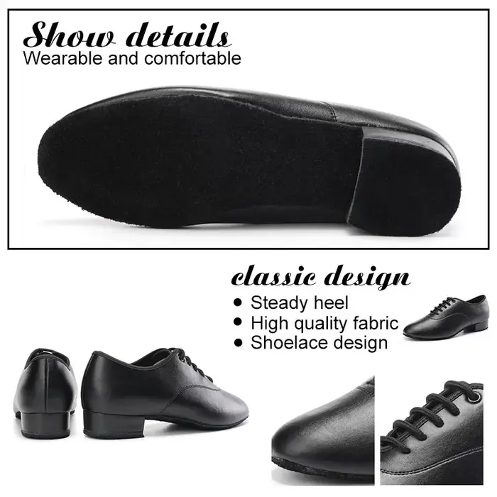 SWDZM chaussures de danse latine pour hommes pour homme garçon salle de bal moderne Tango Jazz