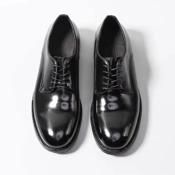 Chaussures Oxford de luxe en cuir de cheval pour hommes-chaussures habillées Goodyear Welt fabriquées à la main pour