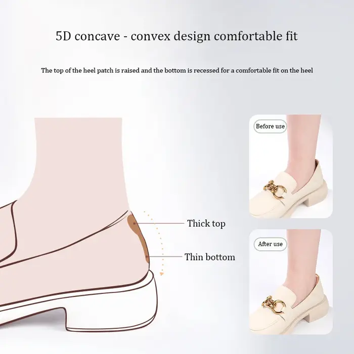 4 coussinets de talon pour chaussures à talons hauts, anti-douleur, anti-frottement, protecteurs de