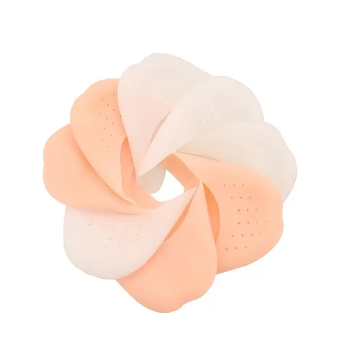 Coussinet de protection des orteils en Silicone pour l'avant-pied, demi-taille, semelle intérieure d