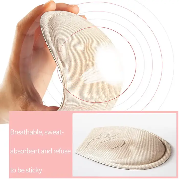 Coussinet avant-pied Semelle antidérapante Orteil Plug Coussin Demi-semelles intérieures pour chauss