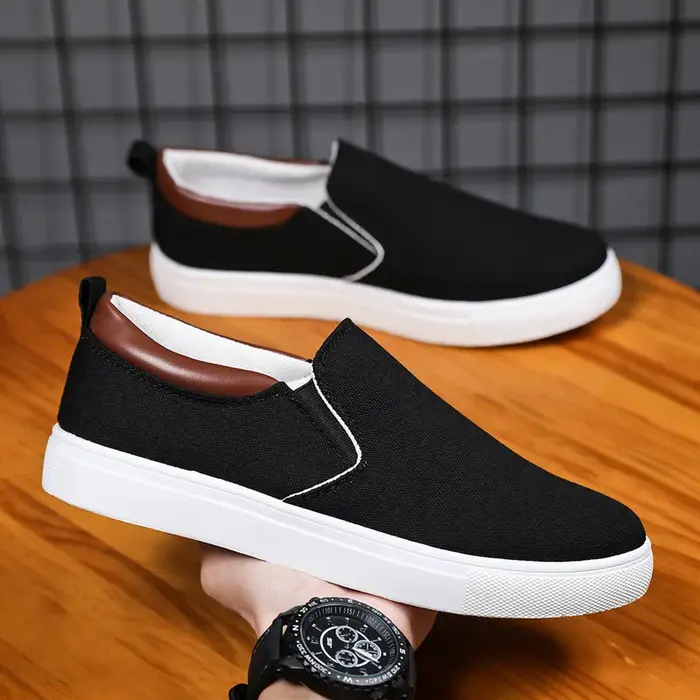 Chaussures en toile pour hommes