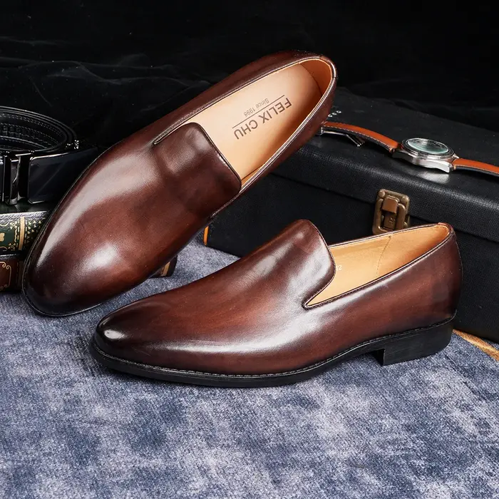 Chaussures classiques Le Fu pour hommes