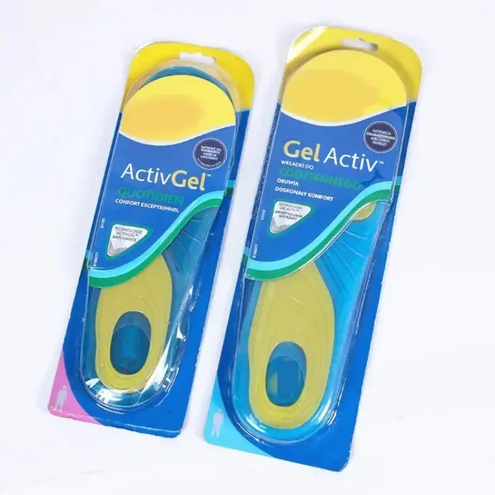 Semelles intérieures de chaussures de Sport souples en Gel antidérapant en Silicone